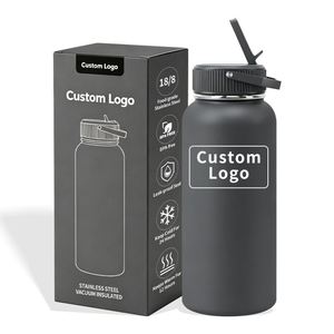 Custom Logo Hot and Cold Custom logo Drink <b>Bottle</b> Double Wall Vacuum Insulated Stainless Steel <b>Water</b> <b>Bottle</b> for Outdoor - Product Image 1