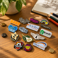 Épingles de revers personnalisées en métal 3D avec logo, sans minimum de commande, pour promotion, en laiton, fer, alliage de zinc, émail