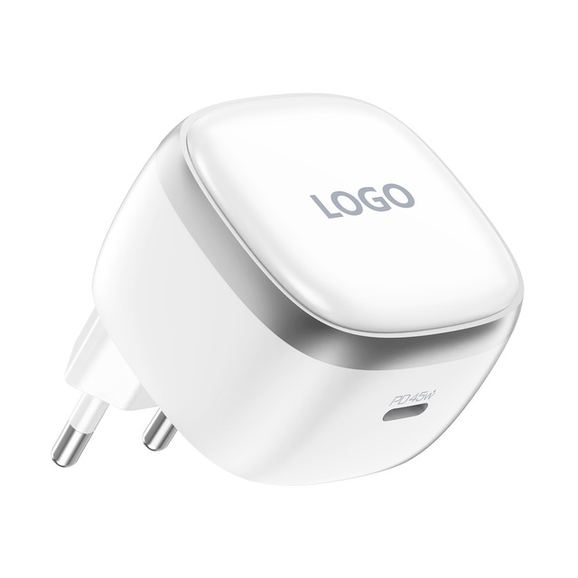Popular Products 2026 Trending UK/EU/US 60W USB-C Mobile Phone Laptop Charger Block Retractable AVS GaN Fast Charger