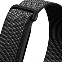Google Fitbit Air : Tracker d'activité sans écran avec suivi de la fréquence cardiaque et du sommeil, compatible iOS et Android, Obsidian