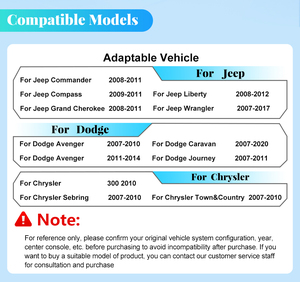 JYT 7709Q9Max Écran tactile 7 pouces 1280*720 Navigation GPS Radio stéréo Android pour lecteur <span class=keywords><strong>DVD</strong></span> Aide au recul pour Jeep - Product Image 4