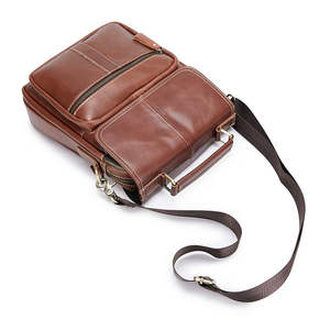 กระเป๋าหนังวัวแท้ AndoBag สำหรับผู้ชาย สะพายไหล่ สะพายข้าง กระเป๋าสะพายข้างแฟชั่นลำลอง สำหรับผู้ชาย ใช้ได้ทั้งกลางแจ้งและทำงาน - Product Image 6
