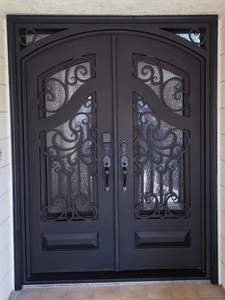 Porte <span class=keywords><strong>in</strong></span> ferro battuto porte esterne <span class=keywords><strong>in</strong></span> acciaio di sicurezza - Product Image 3