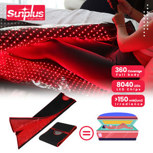 Cama <span class=keywords><strong>de</strong></span> <span class=keywords><strong>Terapia</strong></span> <span class=keywords><strong>de</strong></span> Luz Roja LED <span class=keywords><strong>de</strong></span> Alta Calidad, 660nm 850nm, Luz Infrarroja Cercana, Bolsa <span class=keywords><strong>de</strong></span> Dormir con Luz, Fabricante - Product Image 1