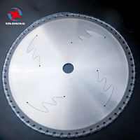 Lame de scie circulaire à pointe céramique de 255 mm à haute efficacité pour la coupe à sec du métal, utilisée pour la scie de table. Machine à scier à sec.
