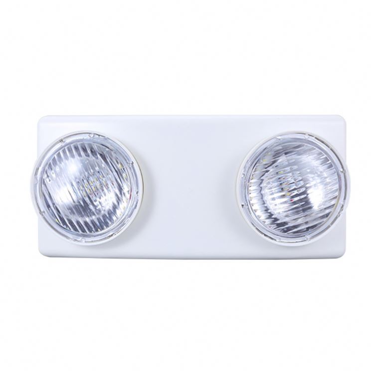 TSBulb 2021 China Energy Saving Indoor Corridor Led Dual Head Emergency Light with Battery Backup -