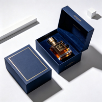 Coffrets cadeaux de luxe avec logo imprimé, emballages en papier, boîtes pour parfums, pots à bougies avec couvercle et boîtes