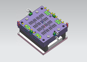 Moule en plastique sur mesure à 80 cavités pour jetons et pièces de jeux de société / Moule en plastique de précision pour pièces de <span class=keywords><strong>Ludo</strong></span> et de Dames - Product Image 4