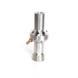 Boquilla de inducción de agua para chorro húmedo industrial, tamaño 8*175mm con rosca gruesa para preparación de superficies en astilleros - Product Image 2