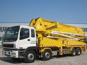 Camion pompe à béton télescopique HJC5420THB47 de 56 m, nouvelle génération, haute durabilité, marque de premier plan, avec moteur puissant - Product Image 6