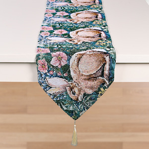 DAMAI - Nuevas Decoraciones de Pascua de Lujo, Camino de Mesa de Tela Tejida, Mantel, Decoración de Mesa de Comedor, Decoración del Hogar - Product Image 6