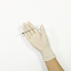 ถุงมือยางลาเท็กซ์แบบใช้แล้วทิ้ง Pidegree สีขาวขุ่น สำหรับการตรวจ - Product Image 3