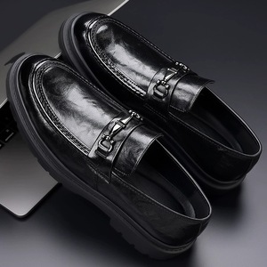 Autumn-inspired new men’s business casual leather <b>shoes</b> <b>soft</b> leather beanies trendy men’s <b>shoes</b> stylish driving <b>shoes</b> - Product Image 5