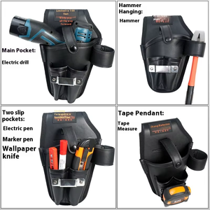 Sac à outils de réparation pour électricien en gros, sac de rangement pour perceuse portable épaissi, sac spécial pour la maison - Product Image 5