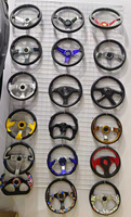 18 Moldes Universel 13/14 Pouces En Aluminium PU Voiture De Course Sport Dérive Volant