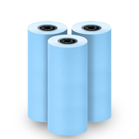 80GSM A0 A1 잉크젯 인쇄 복사 용 블루 컬러 CAD 플로터 종이 롤