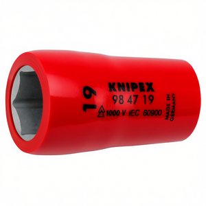 Clé à douille Knipex 19 mm 1000 V isolée, fabriquée en Allemagne - Product Image 2