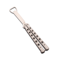 Special folding metal beer bottle opener