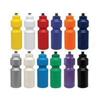 Bouteille d'eau de sport à visser réutilisable avec logo personnalisé promotionnel, bouteille d'eau de fête sportive, bouteille d'eau de sport portable, bouteille d'eau bon marché