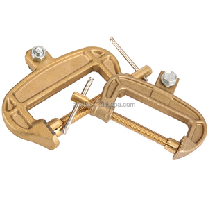 Pieza de trabajo de cobre estañado en forma de C G de alta resistencia Agarre de tierra Suministro de soldadura - Product Image 5