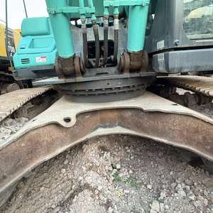 Excavatrice sur chenilles hydraulique Kobelco SK350 d'occasion haute performance, moteur d'origine, faible nombre d'heures, excellent train motric et boîte de vitesses - Product Image 3