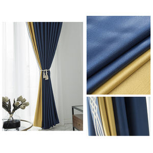 European 3D modern high quality blackout jacquard ready made curtain for <span class=keywords><strong>the</strong></span> living room - Product Image 6