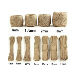 <span class=keywords><strong>Corde</strong></span> tressée en jute naturelle 100 % personnalisable, recyclable, 8-25 mm, écologique, marque Zheda – Offre Spéciale - Product Image 2