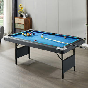 <span class=keywords><strong>Tavolo</strong></span> <span class=keywords><strong>da</strong></span> Biliardo Classico Pieghevole 7FT 8FT con Sistema di Ritorno Palle per <span class=keywords><strong>Carambola</strong></span> e Snooker - Product Image 2