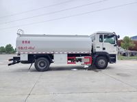 Camion-citerne alimentaire de 15 000 L, Euro 6, en acier inoxydable 304, chauffé, 4x2, neuf, pour le transport d'huile de palme, sans semi-remorque nécessaire