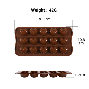 Thực Phẩm Cấp <span class=keywords><strong>Silicone</strong></span> An Toàn Sô Cô La Khuôn Kẹo <span class=keywords><strong>Ice</strong></span> <span class=keywords><strong>Cube</strong></span> Khuôn Sáng Tạo Phụ Kiện Nhà Bếp Nướng 3D Khuôn Giá Rẻ Hot Bán 2023 - Product Image 1