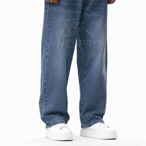 Jeans baggy Offre Spéciale pour hommes fabriqués en usine en vente de gros Jeans baggy de la meilleure qualité pour hommes - Product Image 1