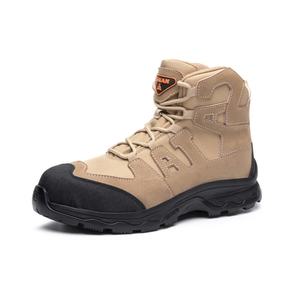 Botas de seguridad de trabajo al aire libre impermeables alta transpirabilidad <span class=keywords><strong>Oxford</strong></span> cuero nobuk punta de acero antideslizante duradero para zapatos de seguridad de invierno - Product Image 5