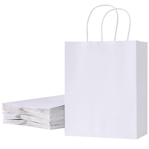 Custom Eco-Friendly Colorful Kraft <b>Paper</b> Gift Bags Matt Lamination Ribbon Handle for Promotion Jelly Pet Food Packaging-Custom - Product Image 5