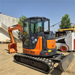 Mini-pelles Hitachi ZX55US d'occasion japonaises d'origine de bonne performance bon marché Hitachi ZX55 ZX60 ZX70 ZX75 ZX120 ZX200 ZX350 - Product Image 2