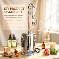 Kit de distillation d'alcool complet pour la distillation à domicile, idéal pour les débutants en brassage et distillation