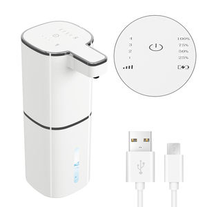 Model baru bebas sentuh 420ml M19 otomatis berbusa pembersih tangan sabun tunggal dudukan dinding Dispenser untuk kamar mandi Hotel dapur - Product Image 2