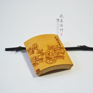 Bamboo Carved Cigarette Box Special Shaped Handmade Custom Made For Smoking Accessories - Product Image 5