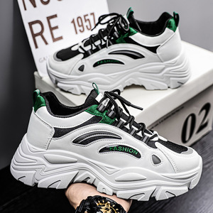 รองเท้าผ้าใบสีขาวแฟชั่นระบายอากาศดี สไตล์แพลตฟอร์มลำลองสำหรับเล่นกีฬา เหมาะสำหรับเดิน  คอลเลคชั่นฤดูใบไม้ผลิ/ฤดูร้อน 2026 - Product Image 2