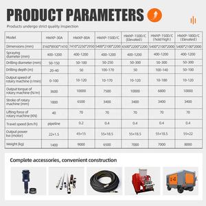 Machine de jet-grouting pour soutènement de talus, fondations profondes et soutènement de fosses, équipement de forage - Product Image 3