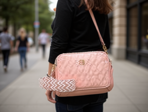 Women's <b>Square</b> Crossbody Bag Microfiber Synthetic Leather Zipper Closure All Seasons - Product Image 2