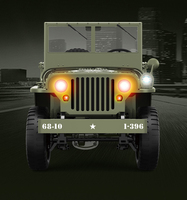 Willis militaire 1:10 échelle RC voiture nouveau produit de Simulation véhicule tout-terrain jouet modifié télécommande pour les enfants