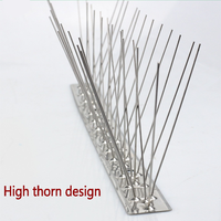 Metall-Vogelabwehrspikes aus 304 Edelstahl, flexibel, 25/33/50/100cm, Taubenabwehr für Solarmodule, Dach und Brüstungen, einfache Installation
