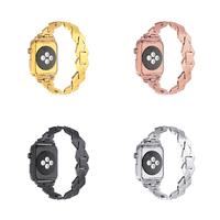 2023 mode dame et messieurs montre bracelet en métal en forme de diamant personnalisé Bracelet bande Top vente montres bandes