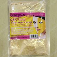 Masque Facial en Poudre Active Gold Soft - Poudre de Masque Facial à l'Or - Hydratant, Nourrissant - Paquet de 1000 Grammes