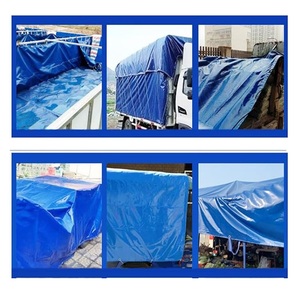 Bâche imperméable en PVC robuste pour tente, tissu industriel de haute qualité, bords renforcés, anneaux en aluminium - Product Image 5