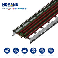 Échelle à câbles en acier au carbone galvanisé à chaud Hdmann résistante aux intempéries pour système de routage de câbles d'alimentation de tour de télécommunication extérieure