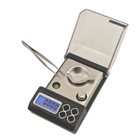 Balance de poche numérique haute précision 50g 0.001g en acier inoxydable, écran LCD rétroéclairé bleu, balance de laboratoire, balance à carats, directement de l'usine