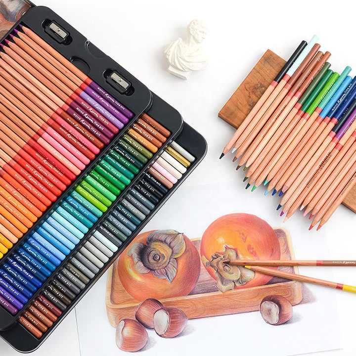 Lote De 20 Lápices De Colores Surtidos Para Dibujo Y Arte, Marca ARTBOX