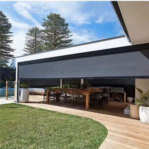 Foshan derniers grands stores roulants intelligents extérieurs sans fil Wifi contrôle stores occultants fenêtres stores roulants de levage électriques - Product Image 6