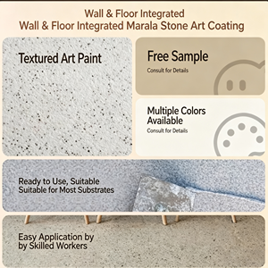 Peinture murale minérale inorganique Mara, effet <span class=keywords><strong>pierre</strong></span> naturelle, sans mastic ni apprêt, revêtement artistique imperméable - Product Image 5